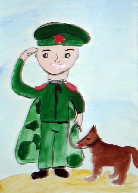 «Пограничник Алёша» Полоз Арина, 6 лет (2 тур, №232)